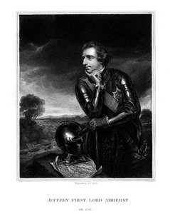 Jeffery Amherst, 1. Baron Amherst, Oberbefehlshaber der britischen Armee, 1832