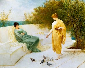 Auf der Terrasse