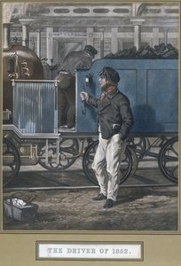 Der Fahrer von 1852, graviert von John Harris (1811-65) veröffentlicht am 26. Mai 1852 von Henry Thomas after Alken