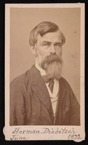 Porträt von Herman Henry Diebitsch