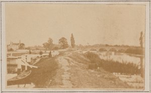 Chertsey Schleuse & Brücke von Henry W. Taunt