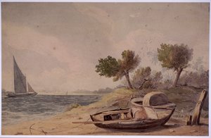 In der Nähe von Battersea, London, 1818 von Henry Walter