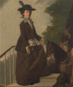 Elizabeth Bridgman, Schwester des Künstlers von Henry Walton