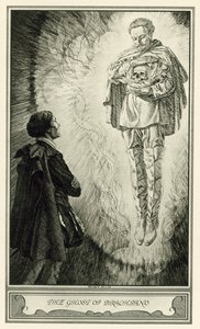 Der weiße Teufel von John Webster: Der Geist von Brachiano (Lithografie)