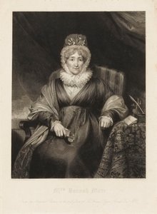 Mrs. Hannah More von Henry William (after) Pickersgill