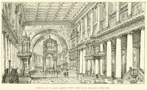 Basilika St. Maria Maggiore, Rom, zur Zeit des St. Ignatius
