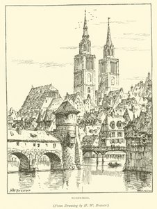 Nürnberg (Stich) von Henry William Brewer
