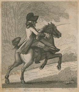 Wie man im Hyde Park reitet von Henry William Bunbury