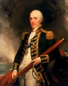 Konteradmiral Sir Alexander John Ball (1757-1809) von Henry William Pickersgill