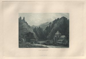Das malerische und romantische Rheinland: Dorf Altenahr, 1928
