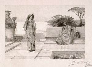 Horace und Lydia von Henry Wolf