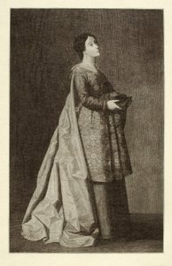 Porträt einer Dame von Henry Wolf