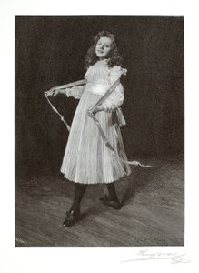 Die Tochter des Künstlers von Henry Wolf
