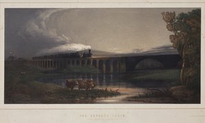 Der Schnellzug, 1850 von Henry after Maplestone