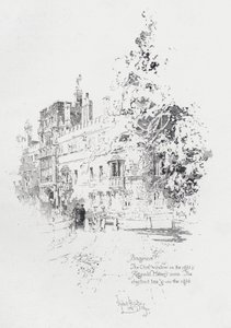 Brasenose College, Oxford, zeigt das Zimmer des englischen Geistlichen und Schriftstellers Reginald Heber
