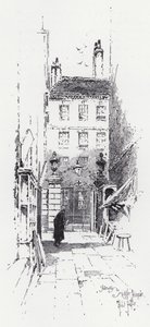 Tor zum Middle Temple von Herbert (after) Railton