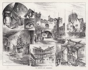 Altes Islington und Clerkenwell (Gravur) von Herbert (after) Railton