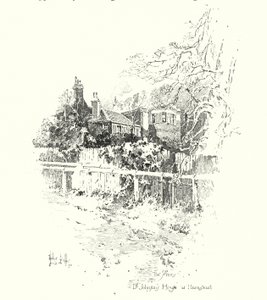 Das Priorat, Dr. Johnsons Haus, in Hampstead, London von Herbert (after) Railton