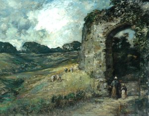 New Gate, Winchelsea, 1904 von Herbert Goodall
