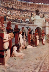 Christianae Ad Leones von Herbert Gustave Schmalz