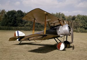 Herbert Smith, britischer Flugzeugkonstrukteur: Sopwith „Pup“ (Fotografie) von Herbert Luther Smith
