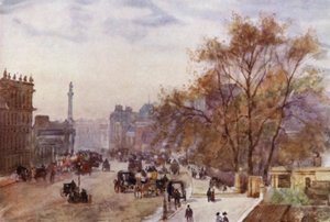 Whitehall (Farblithografie)