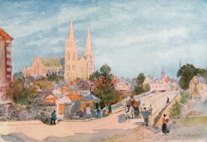 Chartres von Norden