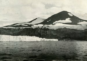 Cape Crozier: Das Ende der großen Eisbarriere, ca. 1910-1913, 1913