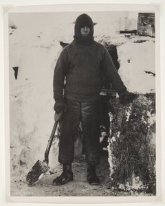 Kapitän Oates während der Terra Nova Expedition (1910-13) zum Südpol von Herbert Ponting