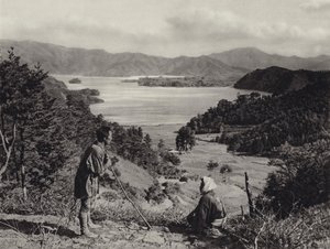 Japan in den 1920er Jahren: Kawaguchi-See von Herbert Ponting