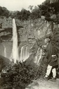 Kegon-No-Taki, 1910 von Herbert Ponting