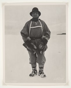 Leutnant Bowers während der Terra Nova Expedition (1910-13) zum Südpol von Herbert Ponting