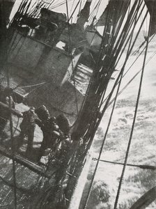 An die Pumpen, ca. 1910-1913 von Herbert Ponting