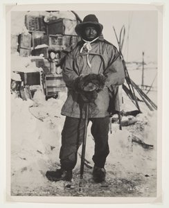 Unteroffizier Evans während der Terra Nova Expedition (1910-13) zum Südpol von Herbert Ponting