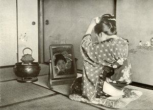 Herausputzen für den Tag, 1910