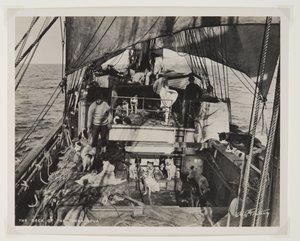 Das Deck der Terra Nova von Herbert Ponting
