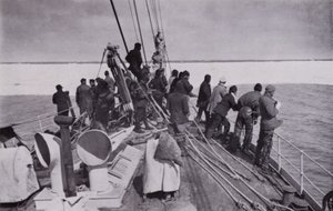 Der Zugang zum Packeis von Herbert Ponting