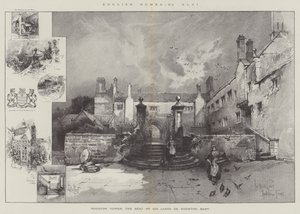 Hoghton Tower, der Sitz von Sir James de Hoghton, Baronet
