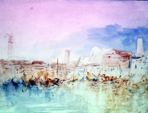 Venedig von der Lagune (nach Turner)