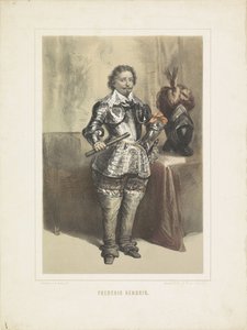 Porträt von Friedrich Heinrich, Prinz von Oranien
