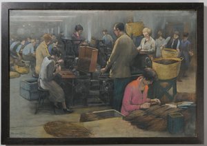 Die erste Zigarrenmaschine in den Niederlanden von Herman Heijenbrock