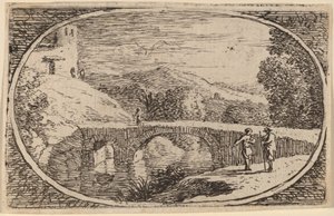 Eine Steinbrücke