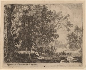 Johannes der Täufer in der Wüste