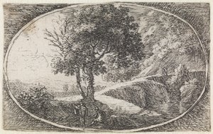 Landschaft (Nr. 11 aus der Serie: variae campestrum fantasiae)