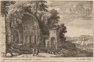 Die Grotte der Nymphe Egeria