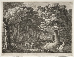 Die Büßer: Die Versuchung des Heiligen Antonius von Herman van Swanevelt