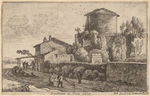 Grab auf der Via Appia von Herman van Swanevelt