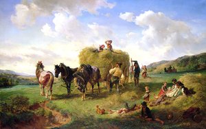 Die Heuernte, 1869
