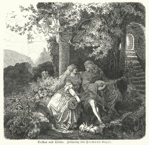 Tristan und Isolde von Hermann Vogel