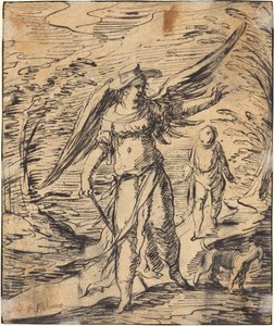 Tobias und der Engel (verso)